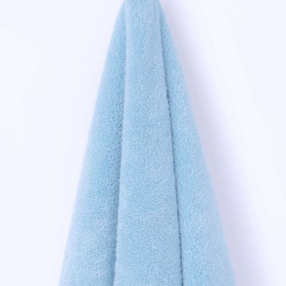Threshold Oversized Bath Towels-1 Patterned & 1 Solid-Blue & White - Picture 6 of 6